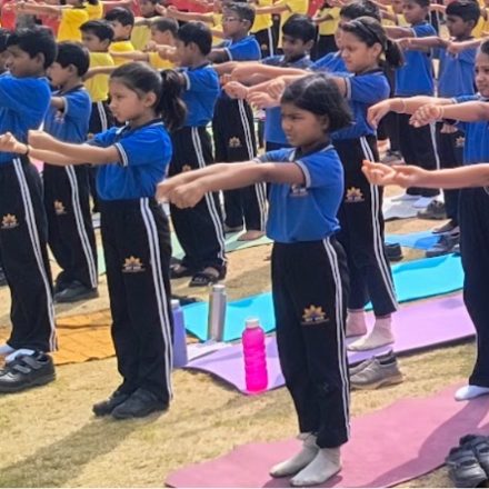 Pre-Primary Students Celebrate International Day of Yoga