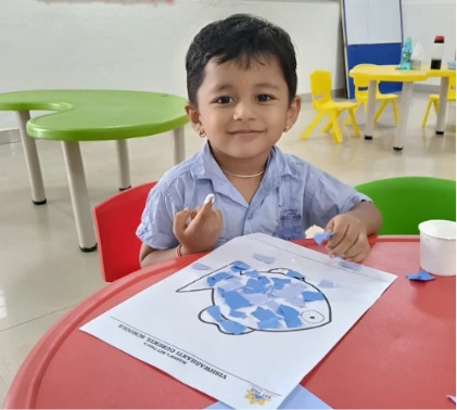 Blue Colour Day Celebration