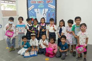 Doctor’s Day Celebration at MIT VG Preschool Solapur