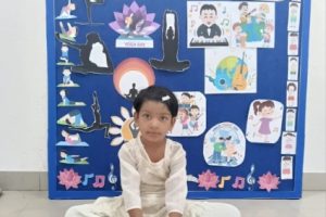 International Yoga Day at MIT VG Preschool Talegaon