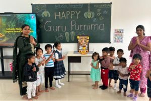 Guru Purnima Celebration at MIT VG Preschool Talegaon