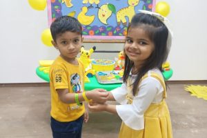 Yellow Colour Day and Friendship Day Celebration at MIT VG Preschool Solapur